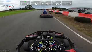 Rednal Karting Hot Lap  55785 [upl. by Aierdna]