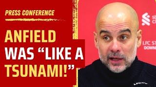 Liverpool 11 Man City  Pep Guardiola Press Conference [upl. by Aseefan]