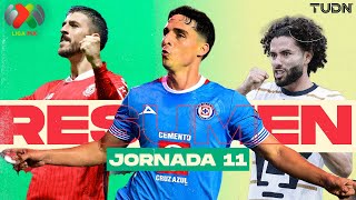 🔥RESUMEN DE LA JORNADA 11  Completo  Liga Mx  Apertura 2024  TUDN [upl. by Layap]