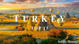 15 Best Places To Visit In Turkey  Turkey Travel Guide [upl. by Nnylatsirk]