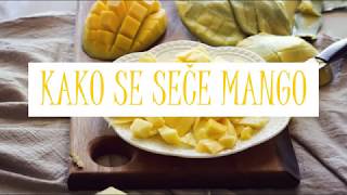 Kako se seče mango [upl. by Walford]