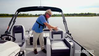 Barletta Corsa 25U Walkthrough by Boating Magazine [upl. by Ignatzia]