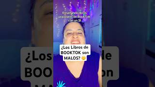 Reseño Libros de BOOKTOK con un SÍ un NO o un TAL VEZ libros booktok booktubeespañol [upl. by Itsirk]