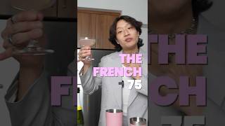 The French 75 cocktails bartender bartending mixology barchemistry [upl. by Kam]