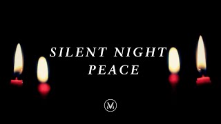 SILENT NIGHT w PEACE Lyric Video  Worship Songs for Christmas  Vineyard Worship [upl. by Ora]