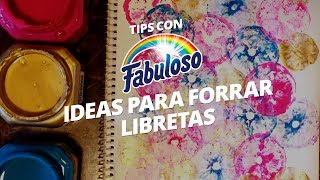 Ideas para forrar libretas  Hogar Fabuloso [upl. by Maryn]