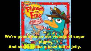 Phineas and Ferb Christmas VacationChristmas is Starting Now Extended LyricsHD [upl. by Immac]