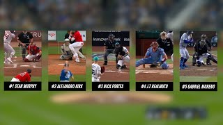 Blocking  Top 5 Catchers in MLB [upl. by Aihsetal]