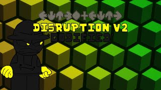 FNF  Disruption V2  GODIFIED  CHARTED 10K [upl. by Klos]