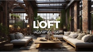 Loft Interior Design A Spatial Liberation and Artistic Industrial Fusion Living [upl. by Aliuqet605]