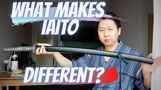 Iaido Training Sword Iaito  Whats the difference  Katana Training sword breakdown [upl. by Rafael]