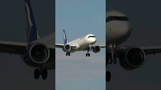 Aegean Airlines Airbus A321neo Landing at Stuttgart Airport [upl. by Won]