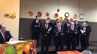 Choir of Khal Adath Jeshurun Sings Chanukah Medley at Moriah Senior Center [upl. by Leitman]