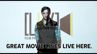 Great Movie Lines Live Here  Independent Short Film [upl. by Nebur]