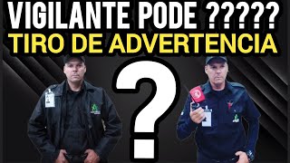 VIGILANTE PODE DAR UM DISPARO DE ADVERTÊNCIA [upl. by Norby]