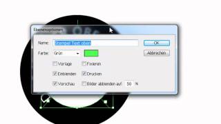 Tutorial Stempel Text am Kreis mit Adobe Illustrator erstellen [upl. by Akeme]