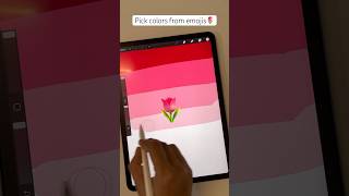PROCREATE Tutorial Color Picker😍 shorts procreate digitalart [upl. by Toh128]
