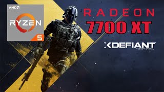 XDefiant  AMD RX 7700 XT  Ryzen 7600  1080P Ultra [upl. by Ahtanaram186]