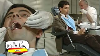 Mr Bean en el dentista  Mr Bean Episodios completos  Viva Mr Bean [upl. by Cilka]