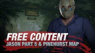 Friday the 13th The Game  Jason V and Pinehurst [upl. by Nwahsaj]