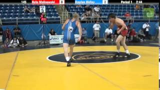 145 Nate Malinowski vs Hayden Hidlay [upl. by Shannah]