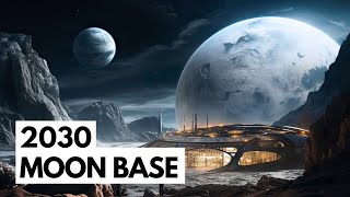 THE POSSIBILITY OF MOON BASE BY 2030  NASA  SPACEX [upl. by Akkinahs749]