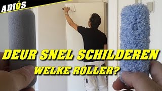 VLAKKE DEUR SNEL SCHILDEREN De Rollergrip Methode [upl. by Syman590]