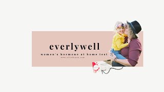 I just took my first AT HOME EVERLYWELL HORMONE TEST [upl. by Wendall]