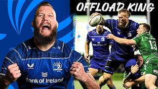 RG Snyman has been a cheat code for Leinster  Best Moments R16 2024 [upl. by Assirrem]