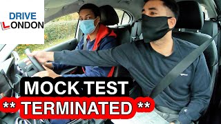 DRIVING TEST NERVES  How it Affects the Test  Learner Mock Test  TERMINATED  8 MAJOR FAULTS [upl. by Scholem336]