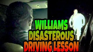 WILLIAMS DISASTEROUS DRIVING LESSON WITH BILL [upl. by Yoshiko]