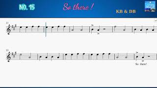 So there  I Fiddle Time Joggers I Violin Book 1 I Backing Track amp Sheet I Ngô Thanh Phương [upl. by Lavinia]