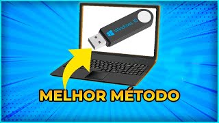 O Melhor Método Para Criar um PENDRIVE BOOTÁVEL Windows 10  ATUALIZADO [upl. by Kauppi]