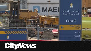 Most of Port of Montreal shut down after dockworkers locked out [upl. by Neau45]