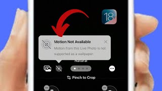 Live Wallpaper Not Working on Lock Screen iOS 18 Motion Not Available iOS 18 Enable Live Wallpaper [upl. by Serolod831]