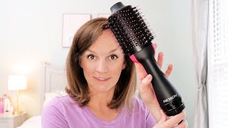 REVLON ONE STEP HAIR DRYER amp STYLER • Review amp Tutorial [upl. by Carly700]