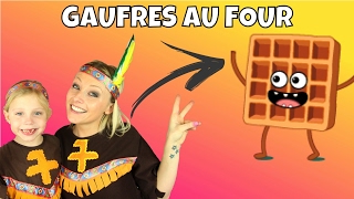 ♡• RECETTE MARDI GRAS GAUFRES AU FOUR  FACILE ET RAPIDE •♡ [upl. by Goldman]