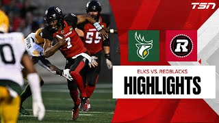 CFL Week Four Highlights Ottawa Redblacks vs Edmonton Elks [upl. by Haisoj]