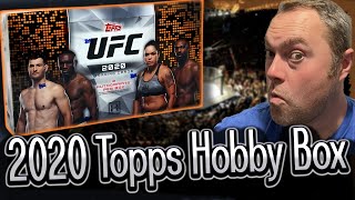 2020 TOPPS UFC HOBBY BOX  4 BOXES [upl. by Eniale981]