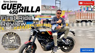 2024 Royal Enfield Guerrilla 450 Ride Review [upl. by Henryson980]