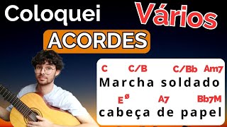 APRENDA a REARMONIZAR usando EMPRÉSTIMO MODAL INVERSÃO DE ACORDES CADÊNCIA 2 5 1  Aula de violão [upl. by Ruelle]