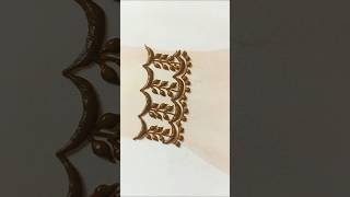 beautiful bracelet design mehndi shorts trending [upl. by Htyderem661]