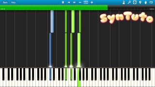 Snow in Summer Nier Piano Collections Synthesia Tutorial [upl. by Gorman713]