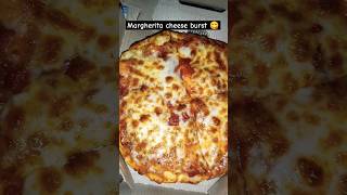 Margherita Cheese Burst Pizza 😱💥 Super cheesy🤯 pizza pizzalover margherita food shortsviral [upl. by Ax227]