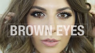 Makeup Tutorial For Brown Eyes  S1 EP8 [upl. by Bravar420]