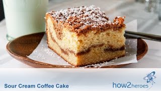 Sour Cream Coffee Cake [upl. by Dart]