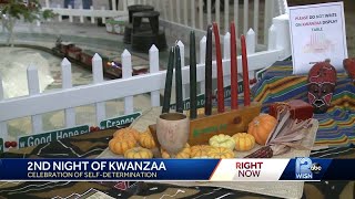 Second night of Kwanzaa focuses on selfdetermination [upl. by Velleman]