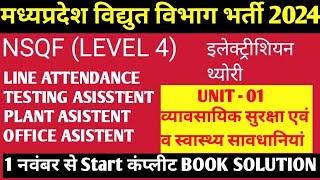 MP LINE ATTENDANCE BHARTI 2024 मध्यप्रदेश लाइन मैंन भर्ती 2024 UNIT01 MPKVVCL VACANCY ITI JOB 2024 [upl. by Simsar]