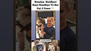 WWE Natalya Neidhart Says Goodbye To Her Cat 2 Pawz Celebrity Animal Interactions amp Encounters Video [upl. by Lucille159]