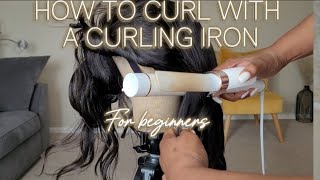 Easy Curling Iron Tutorial How to Curl Your Hair for Beginnersquot [upl. by Etteloc655]